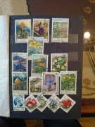 259 znaczków w klaserze,znaczki kasowane z klejem, CCCP, Bułgaria,Rumunia 