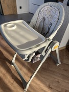 Kinderkraft Krzesełko do karmienia LASTREE, szare