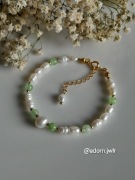  Bransoletka z kamieni naturalnych Perła słodkowodna Oliwin 