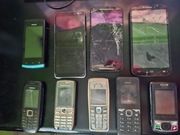 Zestaw telefonów na części 