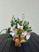 Stroik do koszyczka, gotowa dekoracja koszyczka