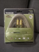 Kabel GOLD 10m audio/video 2xRCA firmy THOMSON