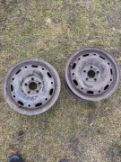 Felgi stalowe 14 cali + dwie opony