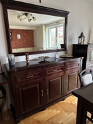 Meble drewniane zestaw do salonu