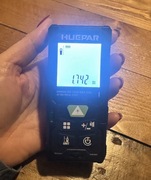 HUEPAR Dalmierz Laserowy 50M LCD Pomiar Odległości Powierzchni Objętości