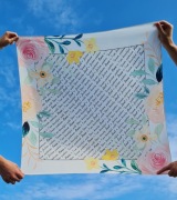 Chusta '' Jestem piękna Twoim pięknem Panie ''