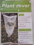 Pokrowiec na rośliny 120*80