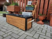 Donica ogrodowa o wymiarach 100x30x30