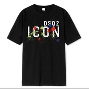 Dsquared2 Czarny T-shirt Rozmiar L