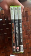 Gry XBOX 360 w bardzo dobrym stanie : Mortal kombat i 2x call of duty 