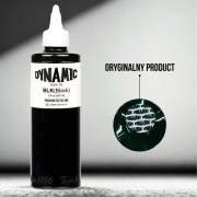 DYNAMIC BLACK | 240 ml | Oryginalny | Tusz | Czarna | Farba do tatuowania