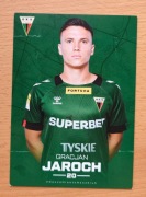 Oficjalna karta klubowa GKS Tychy 2022/23 Gracjan Jaroch