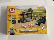 Klocki Elefun Zielona Farma ruchome części 227 el nowe