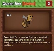Queen Bee | Grow a Garden | Roblox | Exclusive Pet