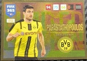 PANINI UPDATE 2017 FIFA 365 LIMITED EDITION BORUSSIA PAPASTATHOPOULOS