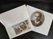 Ignacy Matuszewski Banknot testowy  PWPW + folder oryginalny pełen komplet