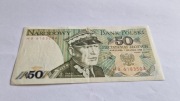 50 zł banknot PRL Polska 1988r. seria HB