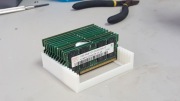 Koszyk Stojak na pamięć RAM Laptop Prezent Druk 3D