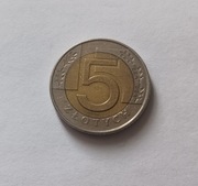 Moneta 5 złotych z 1996 roku