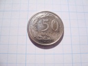 Polska moneta 50 gr groszy 2017