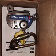 3M wózek asekuracyjny, odłączany rękaw kablowy z karabinkiem