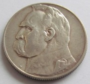 5 zł złotych Piłsudski 1934 r. (1) Ag Orzeł strzelecki