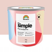 Beckers It's Simple PINK mat 2,5L farba plamoodporna