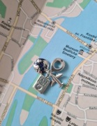 Nowa zawieszka do bransoletki typu Pandora srebro s925 z metką