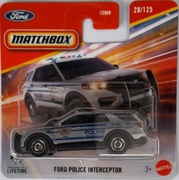 Matchbox #28 Ford Police Interceptor