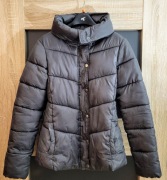 Terranova kurtka damska zimowa pikowana rozmiar S 38 szara ciemnoszara