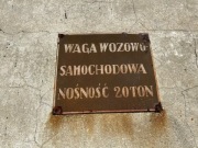 Waga wozowa 20 ton