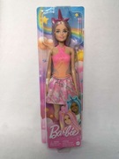 Lalka Barbie jednorożec fioletowa różowa Nowa w pudełku Mattel Dreamtopia