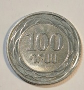 536. Moneta Armenia 100 dramów 2003 rok  