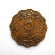 5 Milimów 1943 r.  Egipt