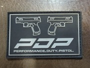 Nowy Patch naszywka Walther PDP 