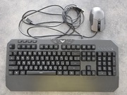 Zestaw gamingowy klawiatura + mysz  Asus Tuf Gaming K5 RGB UKRAIŃSKA