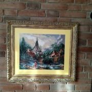 Obraz gobelinowy pejzaż 