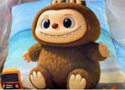 Poduszka do spania antyalergiczna 40x40 cm kulka silikonowa wielokolorowa