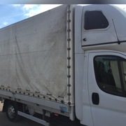 owiewka boczna plandeka kurnik Master Ducato