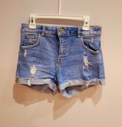 Spodenki jeansowe przetarcia ZARA rozmiar XS