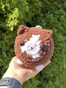 Ręcznie robiony kot - 16 cm