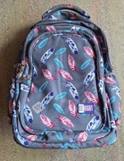 Plecak na kółkach St.Right TB01 pióra