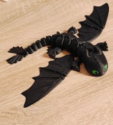 Smok szczerbatek zabawka ruchoma 