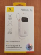 Powerbank Baseus QPOW2 20000 mAh biały