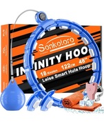 Wyprzedaż Hula hop z obciążeniem do 122 cm w talii 