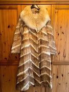 Futro vintage jenot długie M