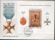 FDC,blok147,200 rocznica ustanowienia Orderu Virtuti Militari