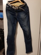 Spodnie motocyklowe jeansy damskie freestars