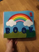 Cicha książka montessori Quiet book 2