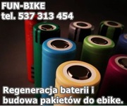 Regeneracja naprawa baterii hulajnogi akumulatory